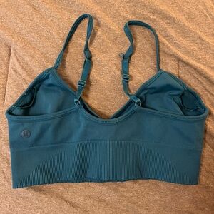 Teal Lululemon Sports Bra